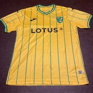 Norwich City 2022-2023 Home Soccer Jersey Joma